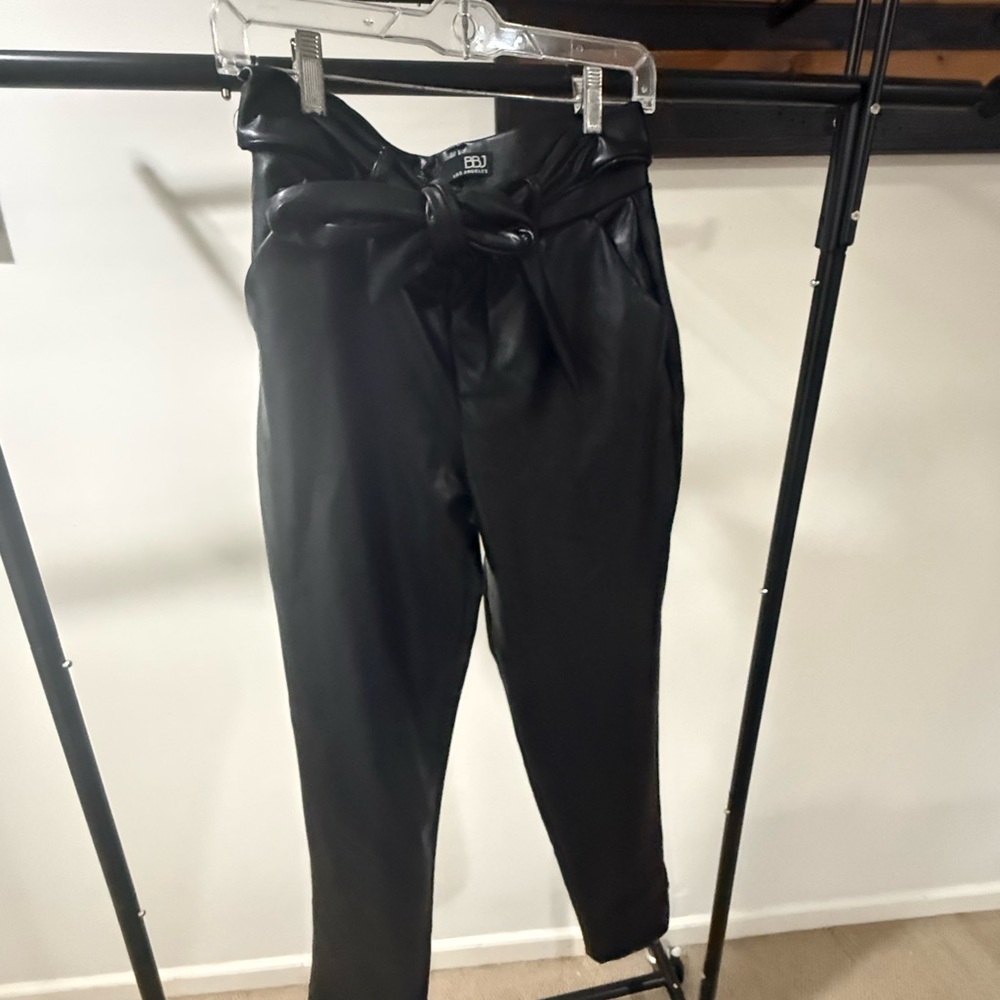 Black Straight Leg Pants